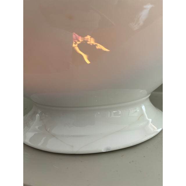 Ceramic Antique French Style Ironstone Soup Tureen For Sale - Image 7 of 7
