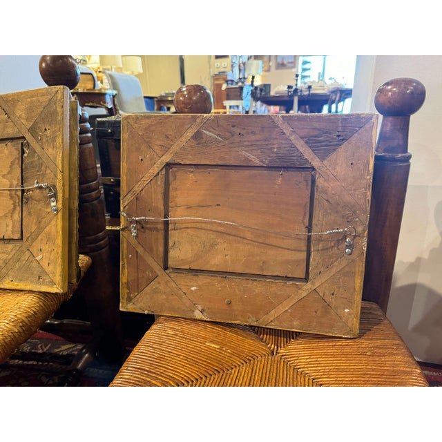 Pair of 19th Century French Still Life Floral Paintings in Carved Gilt Frames For Sale - Image 11 of 11