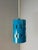 Hanging Lamp in Turquoise Metal from Raak Amsterdam For Sale - Image 3 of 11