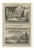Pieter Mortier, Tobit Loses His Sight and Tobias Catches the Fish, 1700, Engraving For Sale