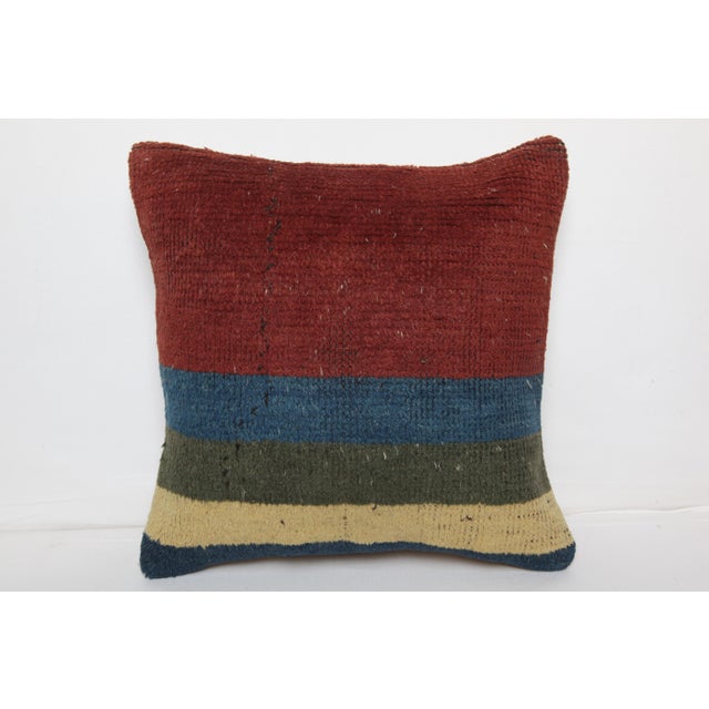 Here i am listing a 100% Handmade double knotted rug pillow cover, made from Modern Design carpet rug. This’s a modern and...