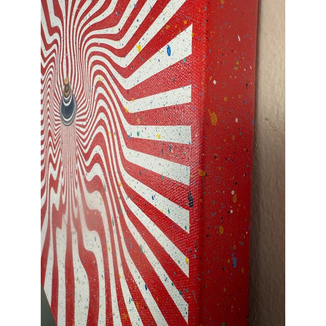 Pop Art Spray Paint Embellished Spray Can Screen Print For Sale - Image 3 of 3