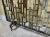Gray Cast Iron Cityscape Fireplace Screen For Sale - Image 8 of 10
