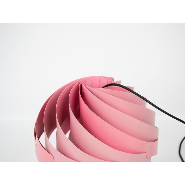Vintage Danish Turbo Pendant Lamp by Louis Weisdorf for Lyfa, 1965 For Sale - Image 6 of 15