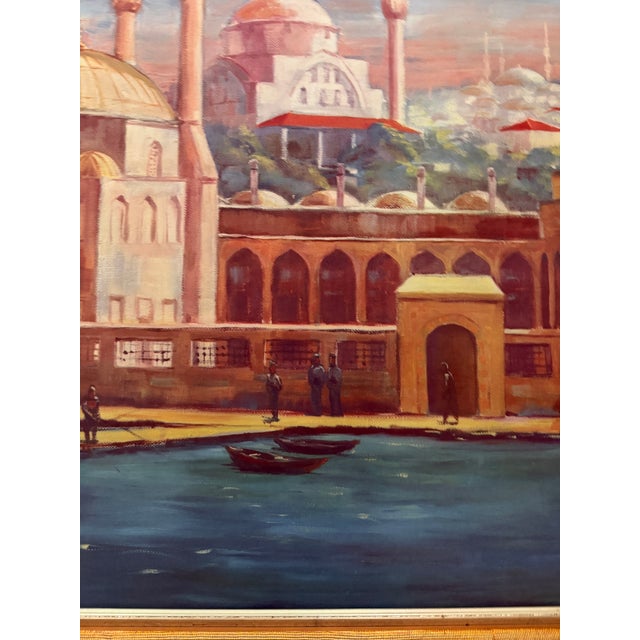 Büttgen - Fly Lufthansa to Turkey, Vintage Airline Travel Poster For Sale In Washington DC - Image 6 of 8