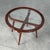 1950s Round Walnut Coffee Table by Nicolay Diulgheroff, Italy, 1950s For Sale - Image 5 of 15