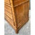 Chocolate Vintage Wood and Marble Faux Bamboo Chest For Sale - Image 8 of 16