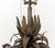 Late 20th Century Maison Jansen Style Cast Palm Leaf Motif Lamp For Sale - Image 5 of 8