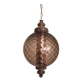 Mid-Century Swag Pendant Lamp For Sale