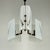 Mid-Century Three Arm Pendant Light, Italy, 1960s For Sale - Image 4 of 9