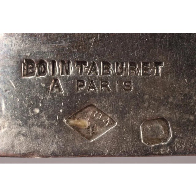 19th Century Silver Candelabra from Boin Taburet, Set of 2 For Sale - Image 17 of 18