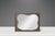 Metal Brutalist Industrial Mirror Cut From Raw Patinaed Architectural Steel by Mark Leblanc for Leblanc Studios, Usa, C. 2024 For Sale - Image 7 of 17
