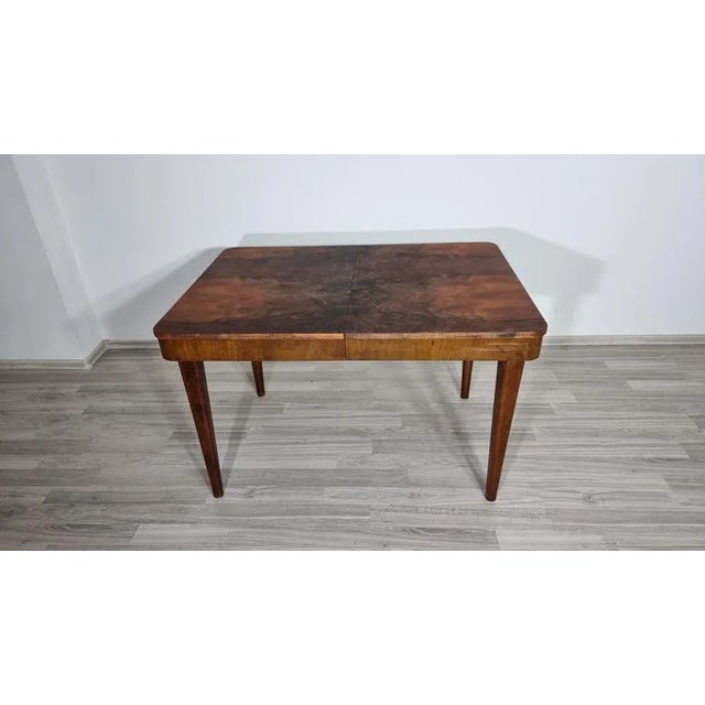 Wood Dining Table by Jindrich Halabala For Sale - Image 7 of 11
