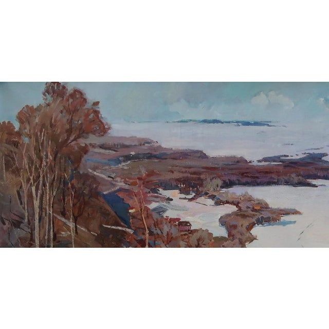 FREE SHIPPING worldwide. The painting will be rolled up and packed securely in a special protective tube. Note: The...