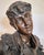 Antique French Lifesize Bronze Bust of a Young Woman by Wagner For Sale - Image 11 of 18
