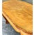 Vintage Art Deco Scalloped Edge Burl Wood Center Hall Table For Sale - Image 10 of 14