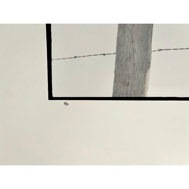 1990s Maxwell Mackenzie, Architecture, Winter Landscape, Large Panoramic Color Photograph Signed Photo, 1993 For Sale - Image 5 of 8