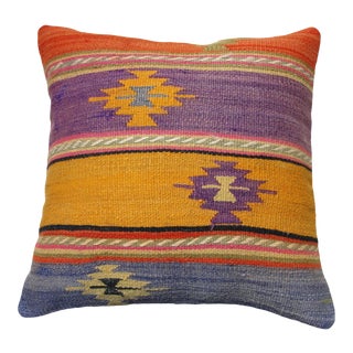 Kilim Rug Pillow Cover, For Sale