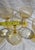 Mid 20th Century Vintage Yellow Depression Glass Champagne Coupes or Sherbet Glasses Set of Five For Sale - Image 5 of 7