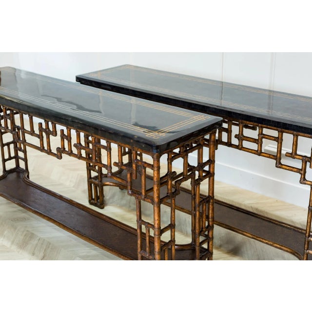 Tommy Bahama Tommy Bahama Home Royal Kahala Console Table For Sale - Image 4 of 5