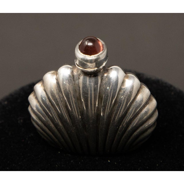 Silver Antique Tiny Sterling Silver Perfume Bottle For Sale - Image 8 of 10