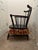 Mid-Century Rousseau Bros. "Black & Gold" Windsor Armchair For Sale - Image 4 of 12