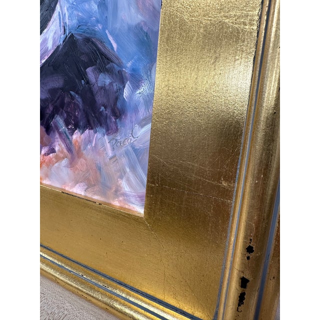 Contemporary Original Dachshund Puppy Oil Painting on Board, 11” X 14”, Signed Paco C For Sale - Image 3 of 11