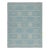 Rug & Kilim’s Scandinavian Style Kilim in Seafoam, Teal & Gray Geometric Pattern - 5x7 For Sale