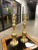 Japanese Bronze Spun Table Lamps - a Pair For Sale In Denver - Image 6 of 13