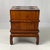 Vintage Ming-Style Carved Hardwood Ice Chest Style Storage Box End Table on Stand For Sale - Image 6 of 11