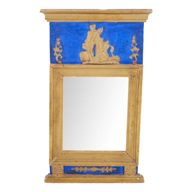 Antique Sealed Mirror, 1800s For Sale