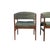 1960s 1960s Dunbar Attributed Model 1170 Walnut "Quinn" Arm Chairs For Sale - Image 5 of 7