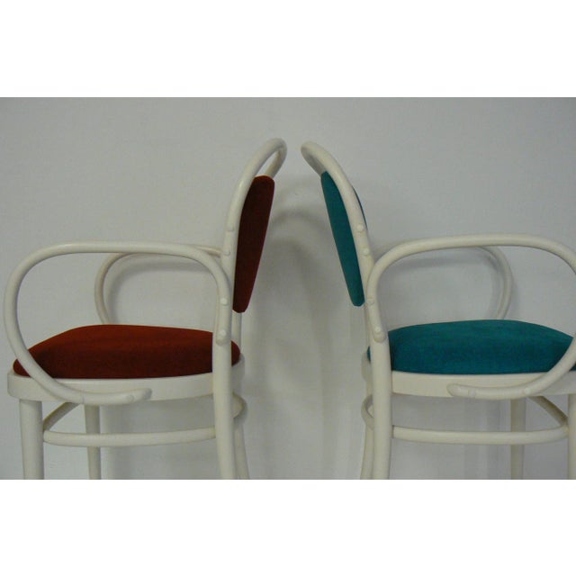 Wood Set of Vintage 215 P Chairs from Thonet For Sale - Image 7 of 13
