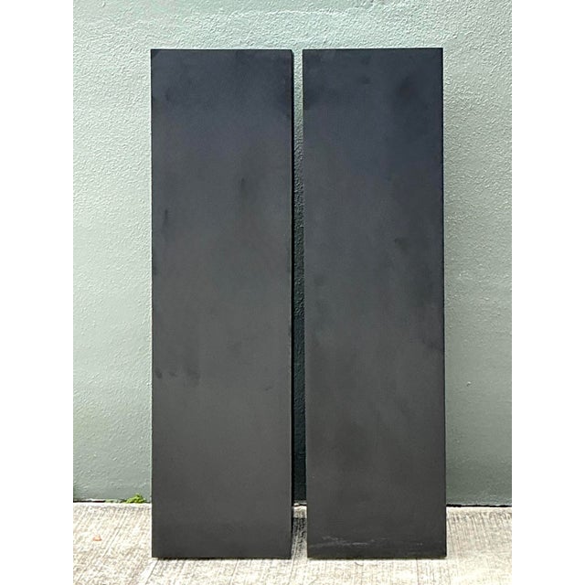 Contemporary Vintage Laminate Pedestals - A Pair For Sale - Image 3 of 12