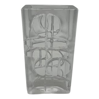 Mid-Century Glass Vase from Peill & Putzler, Germany, 1970s For Sale