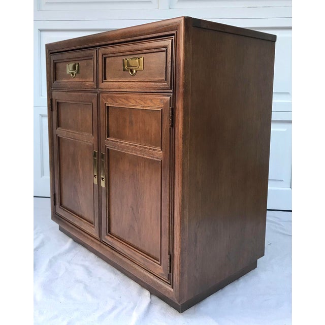 Vintage Stanley Furniture FlipTop Buffet Server Chairish