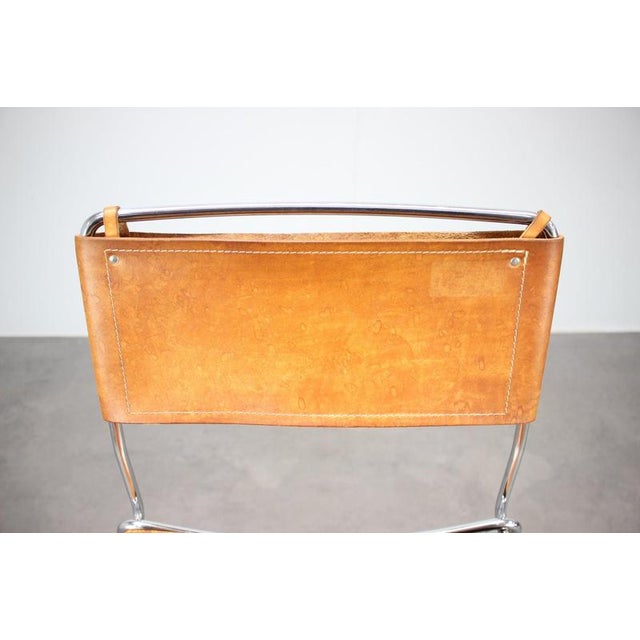 Leather Bar Stool by Giandomenico Belotti for Alias, Italy, 1970s For Sale - Image 6 of 15