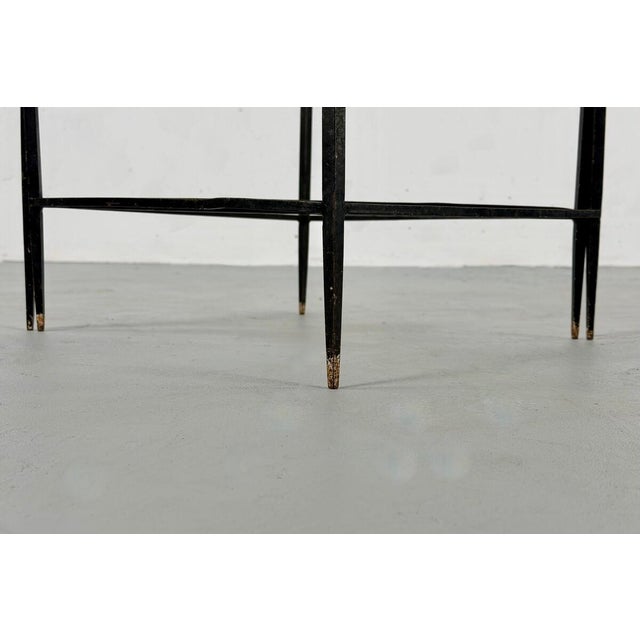 Black Corner Tables from Mathieu Matégot, 1950s, Set of 2 For Sale - Image 8 of 13