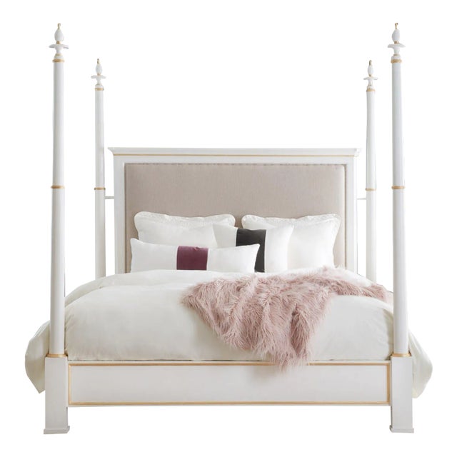 Modern History Covington Poster Bed - King For Sale