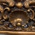 1960s Grand Scale Orientalist Seated Egyptian Woman Painting in Ornate Baroque Gilt Frame For Sale - Image 11 of 12