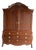 Antique Oak Biedermeier Cabinet For Sale