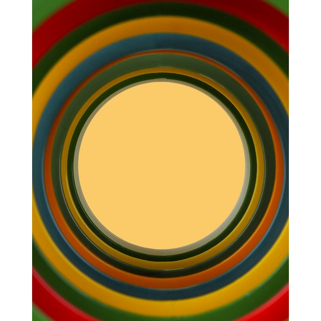 Yellow Vintage Modular Vinyl Record Holder from ZZG Veritas Poland, 1970s For Sale - Image 8 of 9