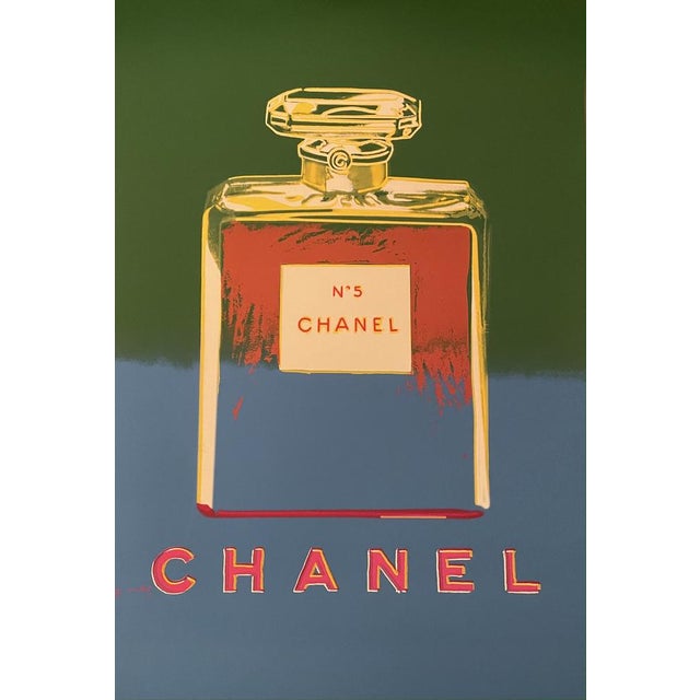 After Andy Warhol, Chanel, Silkscreen, 1997 For Sale - Image 3 of 3