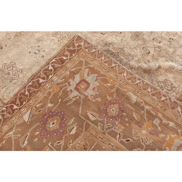 Indian Indian Agra Rug For Sale - Image 3 of 9