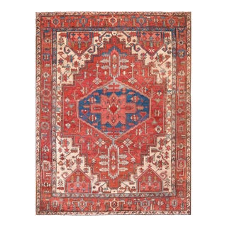 Late 19th Century N.W. Persian Serapi Carpet ( 9'6" x 12'3" - 290 x 373 ) For Sale