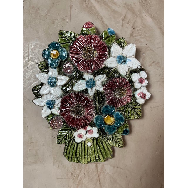 Ceramic Wall Decoration, 1970s For Sale - Image 6 of 14