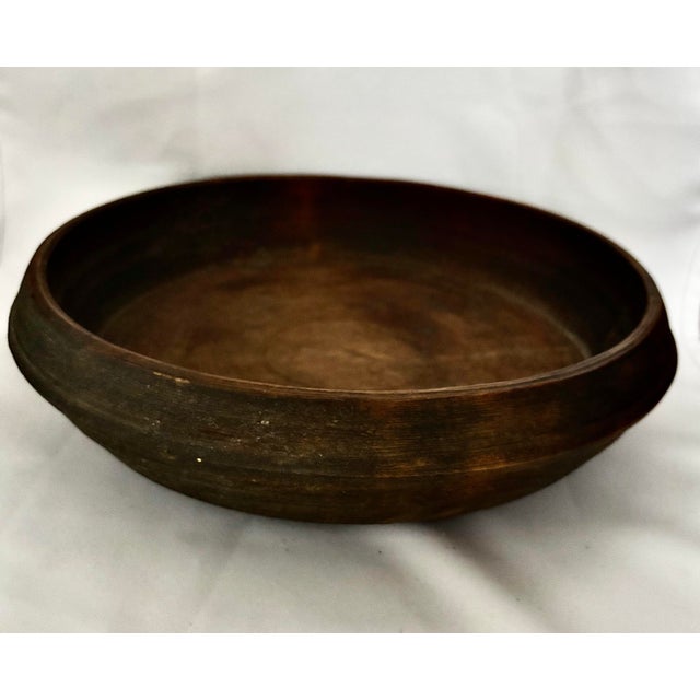 Early 19th Century 19th-Century Turned Wooden Treen Bowl With Rich ...