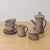 1960s French Stoneware Ceramic Coffee Set- 7 Pieces For Sale - Image 14 of 18
