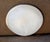 Vintage Ceiling Lamp with Stainless Steel Frame and White Mottled Glass Shade by Putzler, 2000s For Sale - Image 6 of 9