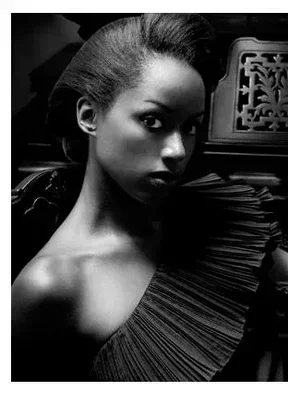 Early 21st Century "Indira from the Leon Eyrie Series" Digital Fiber Print by Lauren Bilanko